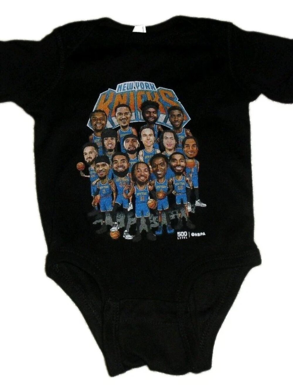 New York Knicks 2026 Champions Team Baby One Piece Bodysuit sz. 6 Months New